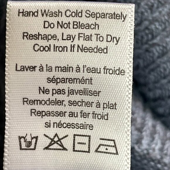 Marla Wynne Linen Cotton Sweater Blue Gray Open Front Soft Knit Neutral Women 2X - Picture 15 of 16